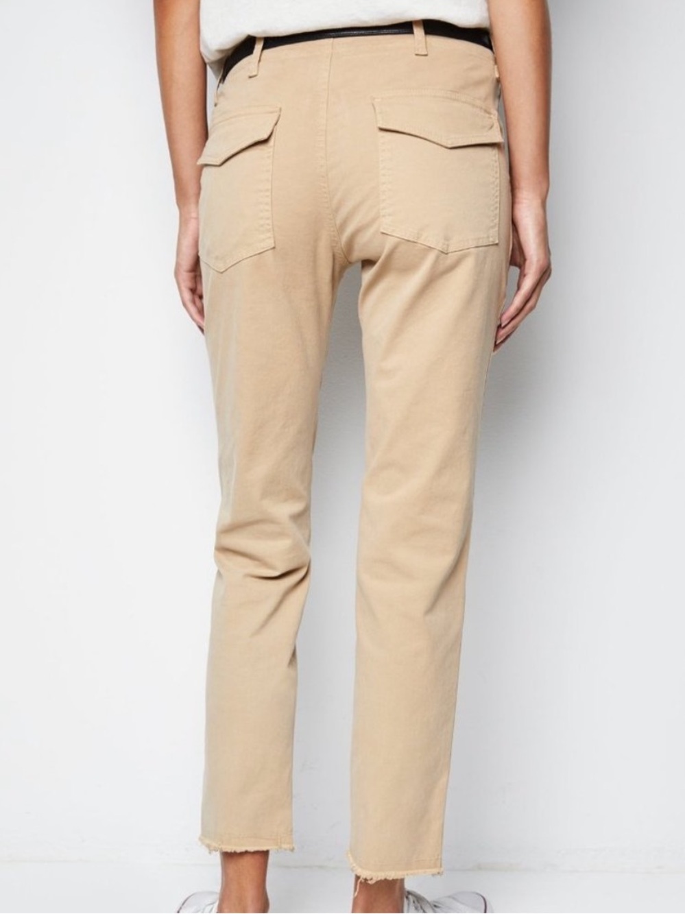 Nili Lotan Jenna Desert Sand 2 Pants - Picture 3 of 11